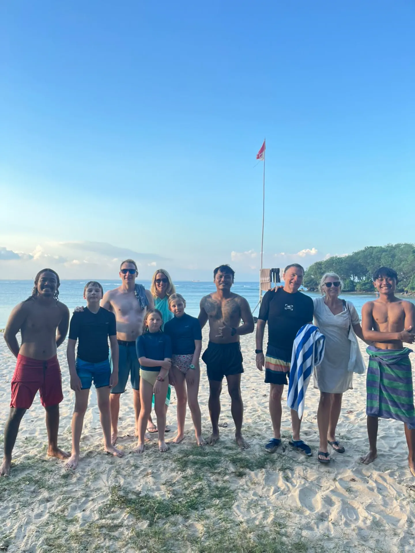 Ocean Surf Lesson Bali moment