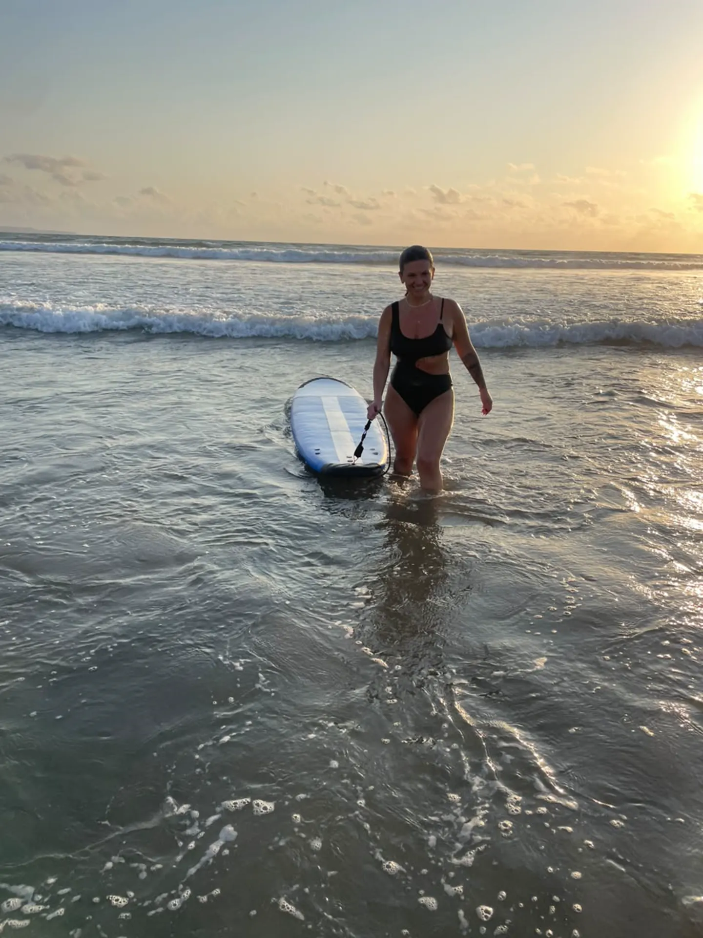 A colorful surf class with Ocean Surf Lesson in Bali