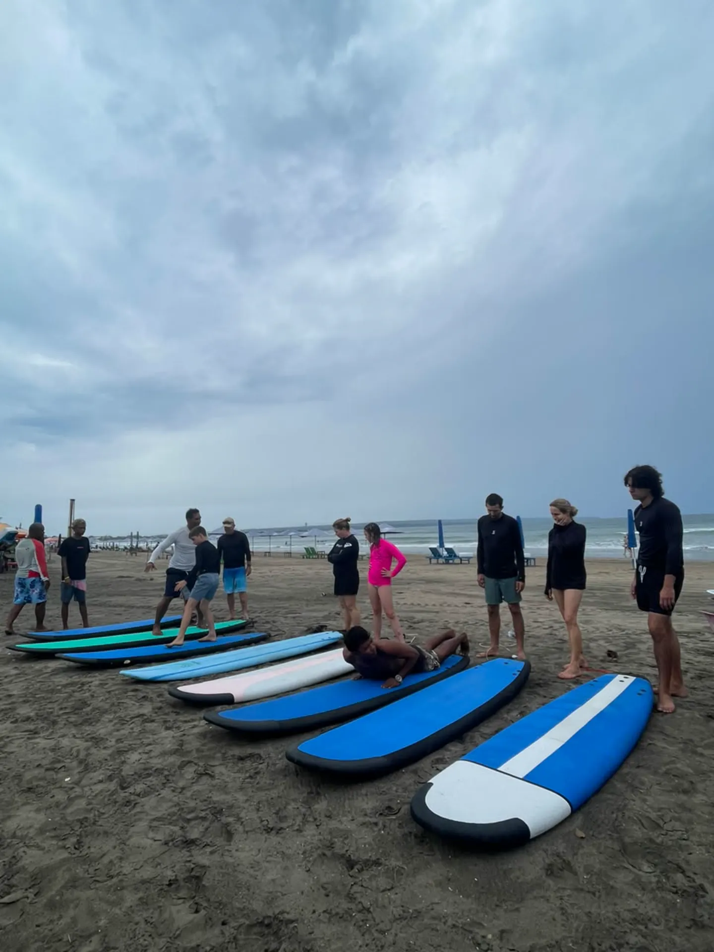 Friends, boards and waves with Ocean Surf Lesson in Bali