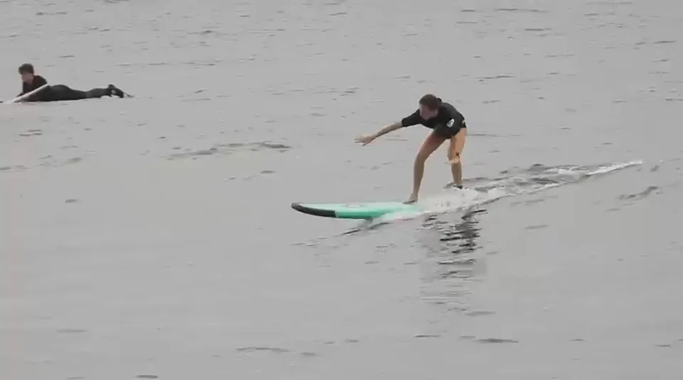 Ocean Surf Lesson Bali training video